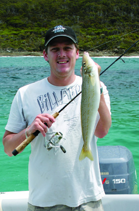 Big whiting are the reward for boat anglers fishing offshore from Lorne.